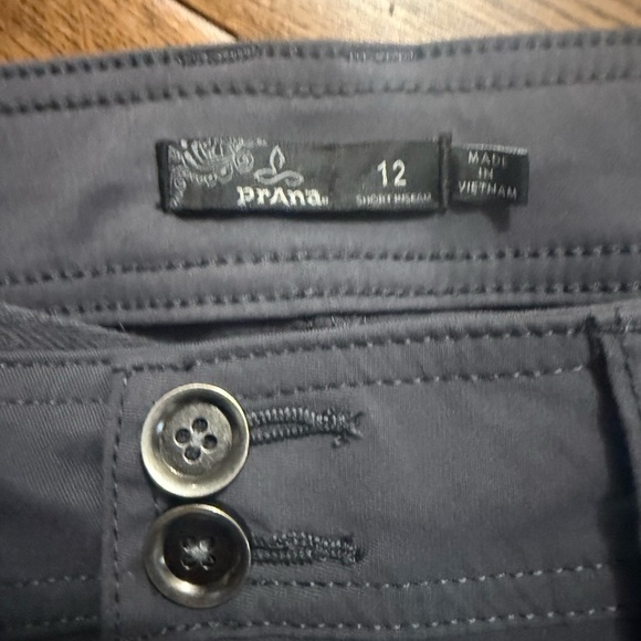 PrAna Grey Hiking Pant Size Womens 12 - Picture 2 of 4